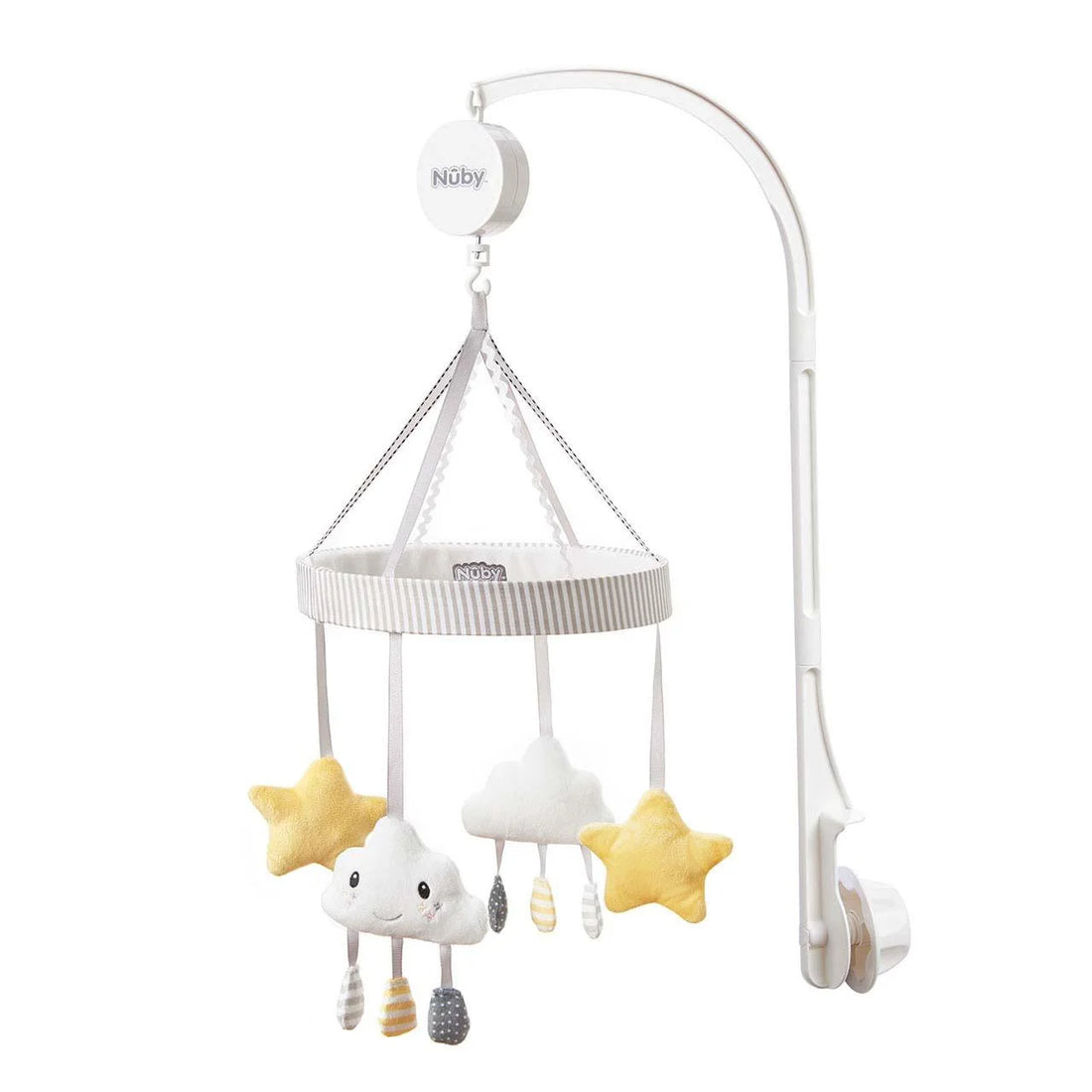 Nuby Musical Cot Mobile for Babies with Cloud & Star Rotating Toys | Prenatal, Babies, Nusring, Cybex, Avent Crib Mobile