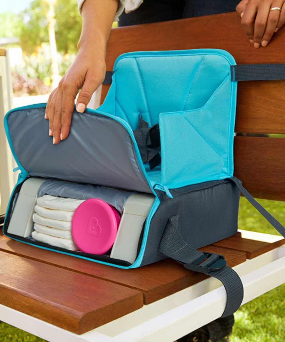 Munchkin Brica® Goboost™ Travel Booster Seat Boostersea