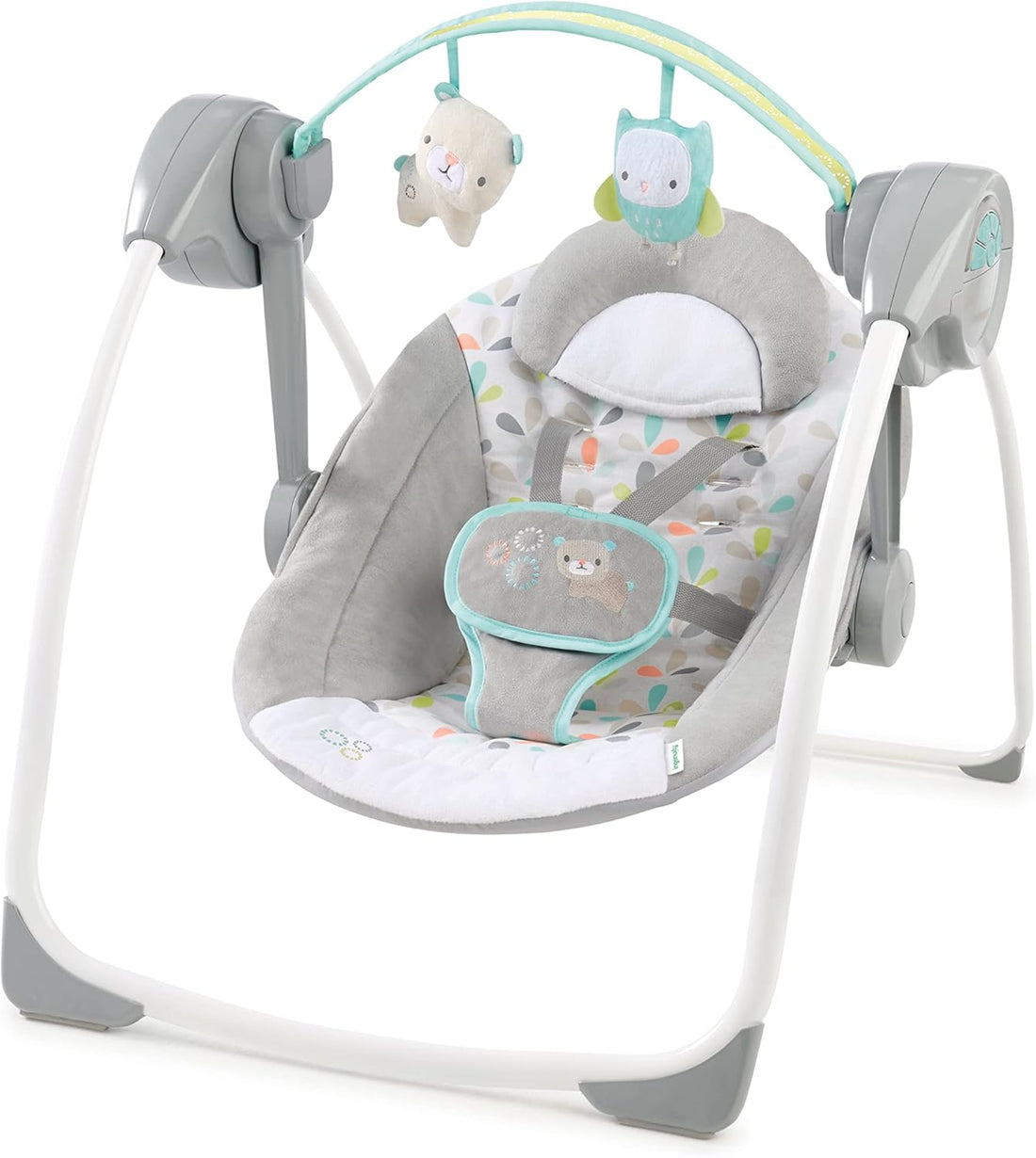 Ingenuity Comfort 2 Go Compact Portable 6-Speed Cushioned Baby Swing With Music Swing USA, Lebanon