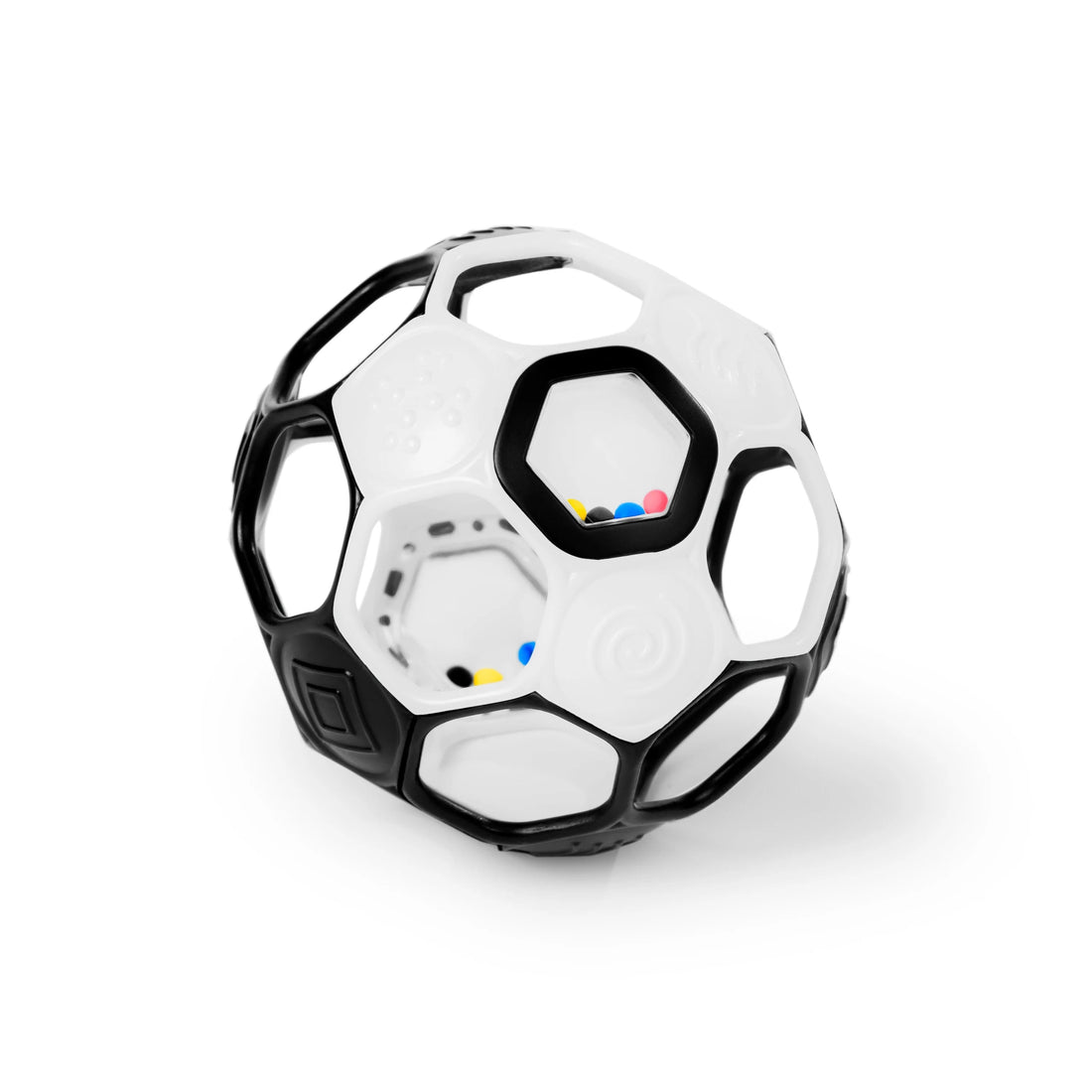 Bright Starts Grippin' Goals Rattle Ball - Black & White Toys USA, Lebanon
