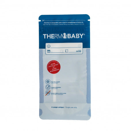 Thermobaby Breast Milk Storage Bags Pack of 25 | Prenatal, Babies, Nusring, Cybex, Avent Breastfeeding Milk Storage