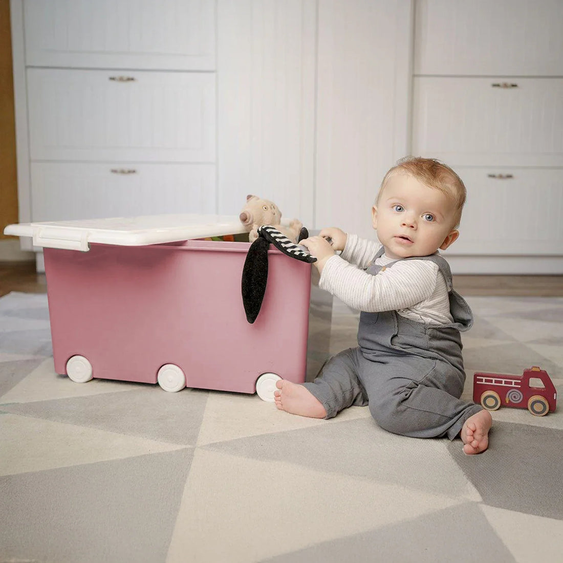 Thermobaby Playbox Maxi Storage Chest - Pink Storage Chest