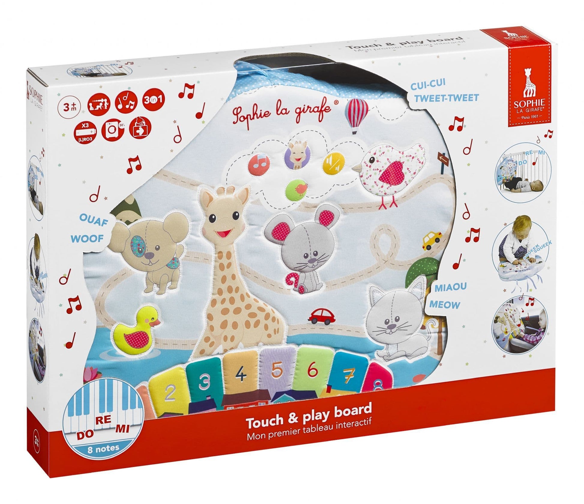 Sophie La Girafe Fresh Touch Touch & Play Board | Prenatal, Babies, Nusring, Cybex, Avent Activity Toy