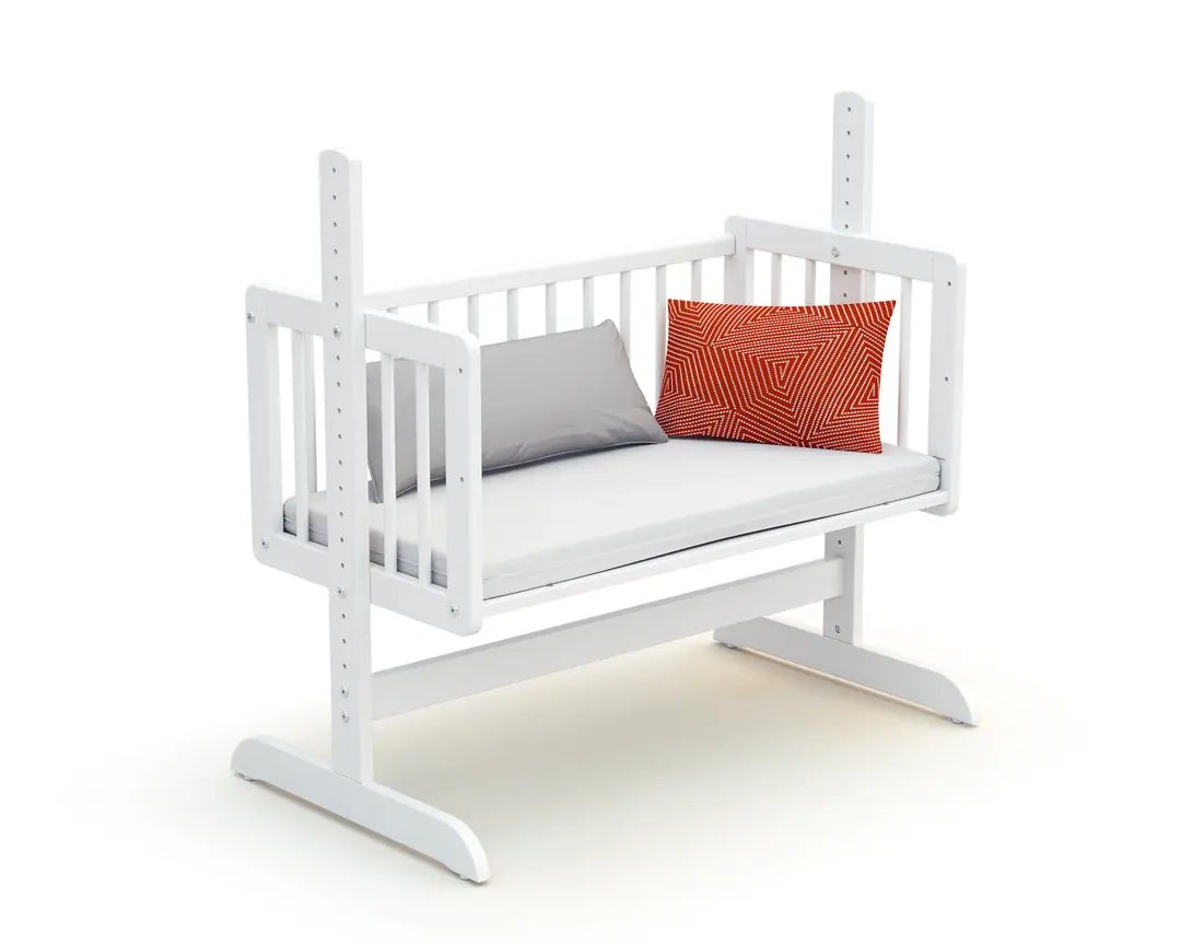 Webaby Co-Sleeping Cradle Essentiel - White | Prenatal, Babies, Nusring, Cybex, Avent Crib