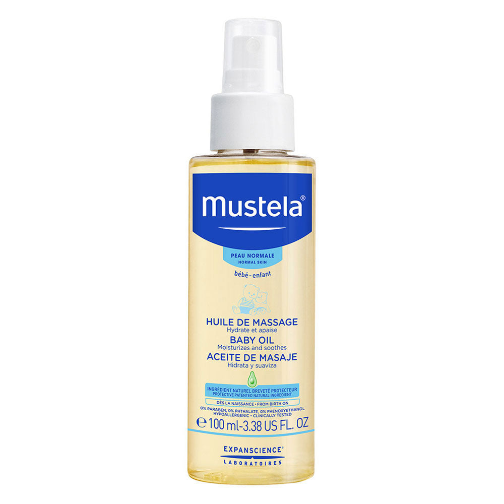 Mustela Massage Oil For Normal Skin 100ml | Prenatal, Babies, Nusring, Cybex, Avent Skincare