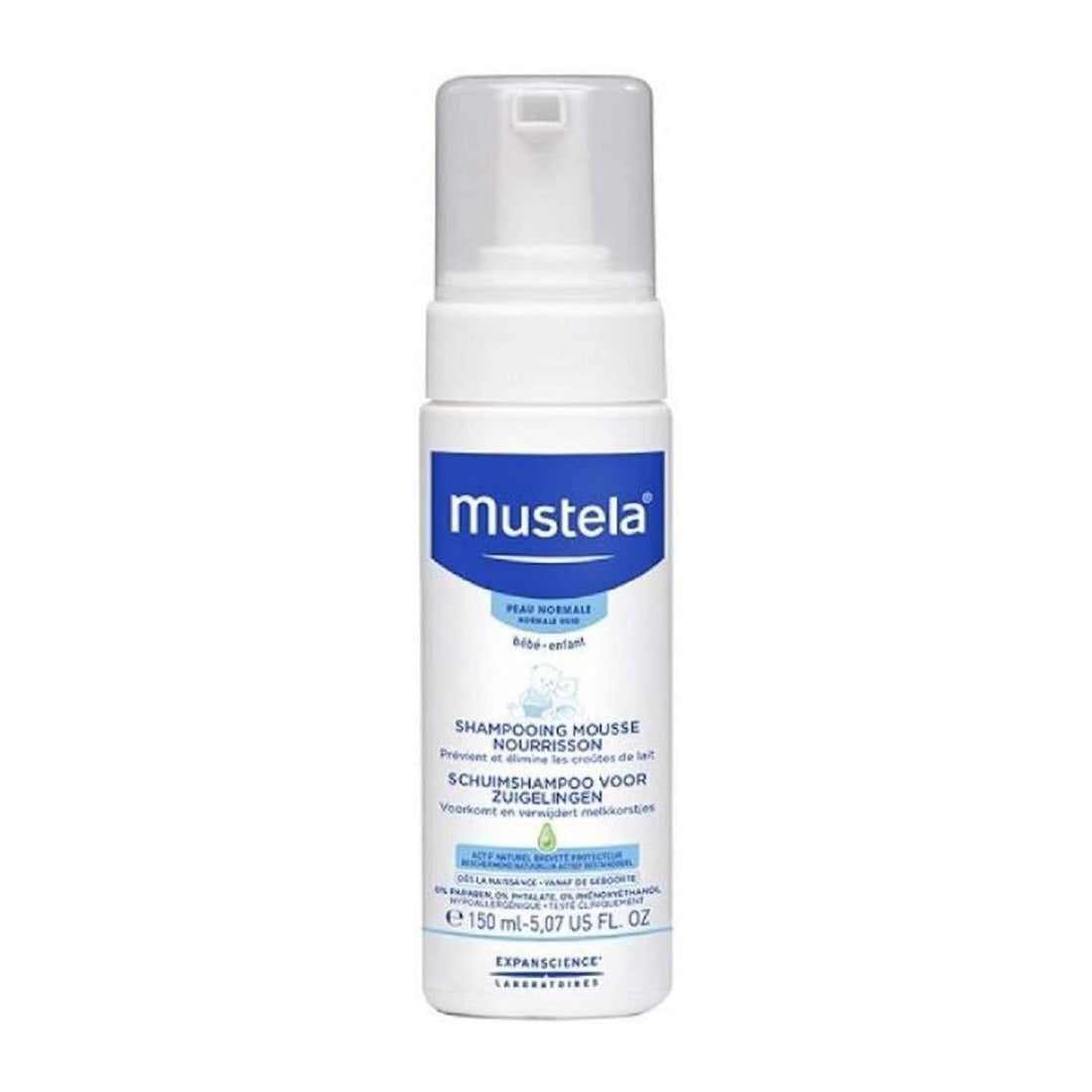 Mustela Normal Skin Shamp Mousse 150 | Prenatal, Babies, Nusring, Cybex, Avent Shampoo