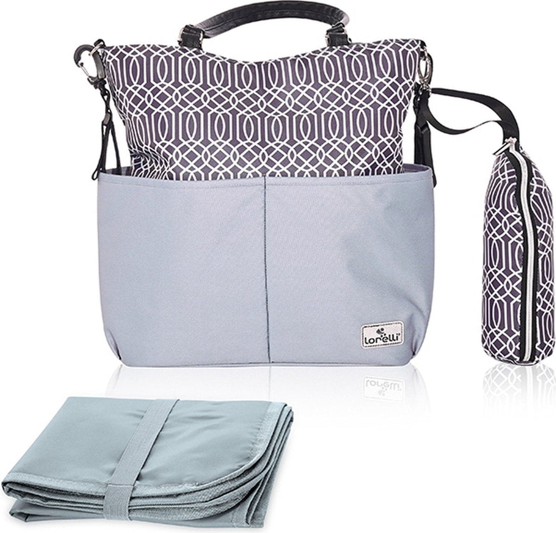 Lorelli Laura Grey Diaper Bag | Prenatal, Babies, Nusring, Cybex, Avent Diaper Bag