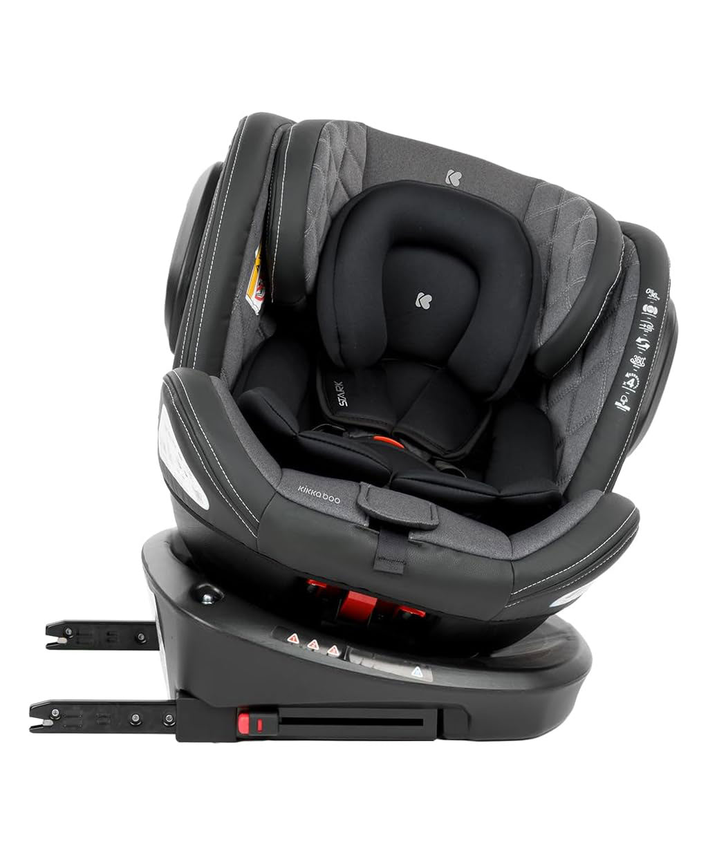 Kikkaboo Car Seat 0-1-2-3 Stark - Black | Prenatal, Babies, Nusring, Cybex, Avent Car Seat