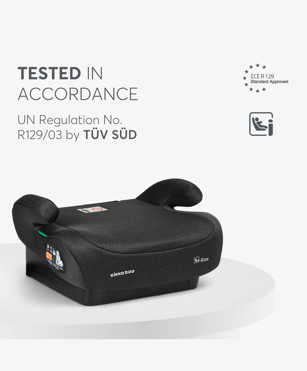 Kikkaboo Car Seat i-Go 125-150cm - Black | Prenatal, Babies, Nusring, Cybex, Avent Car Seat