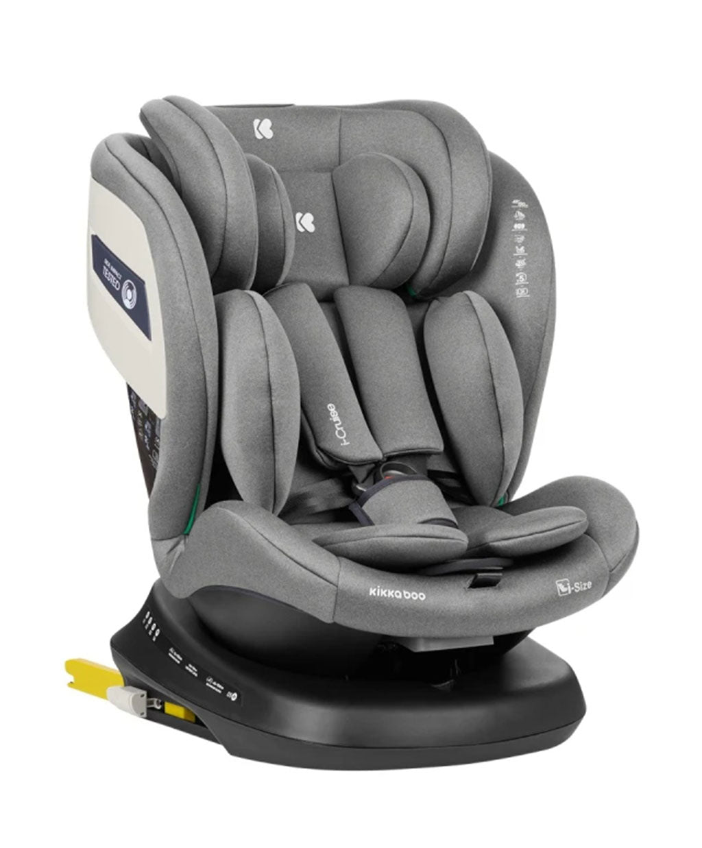 Kikkaboo Car Seat i-Cruise 40-150cm - Dark Grey | Prenatal, Babies, Nusring, Cybex, Avent Car Seat