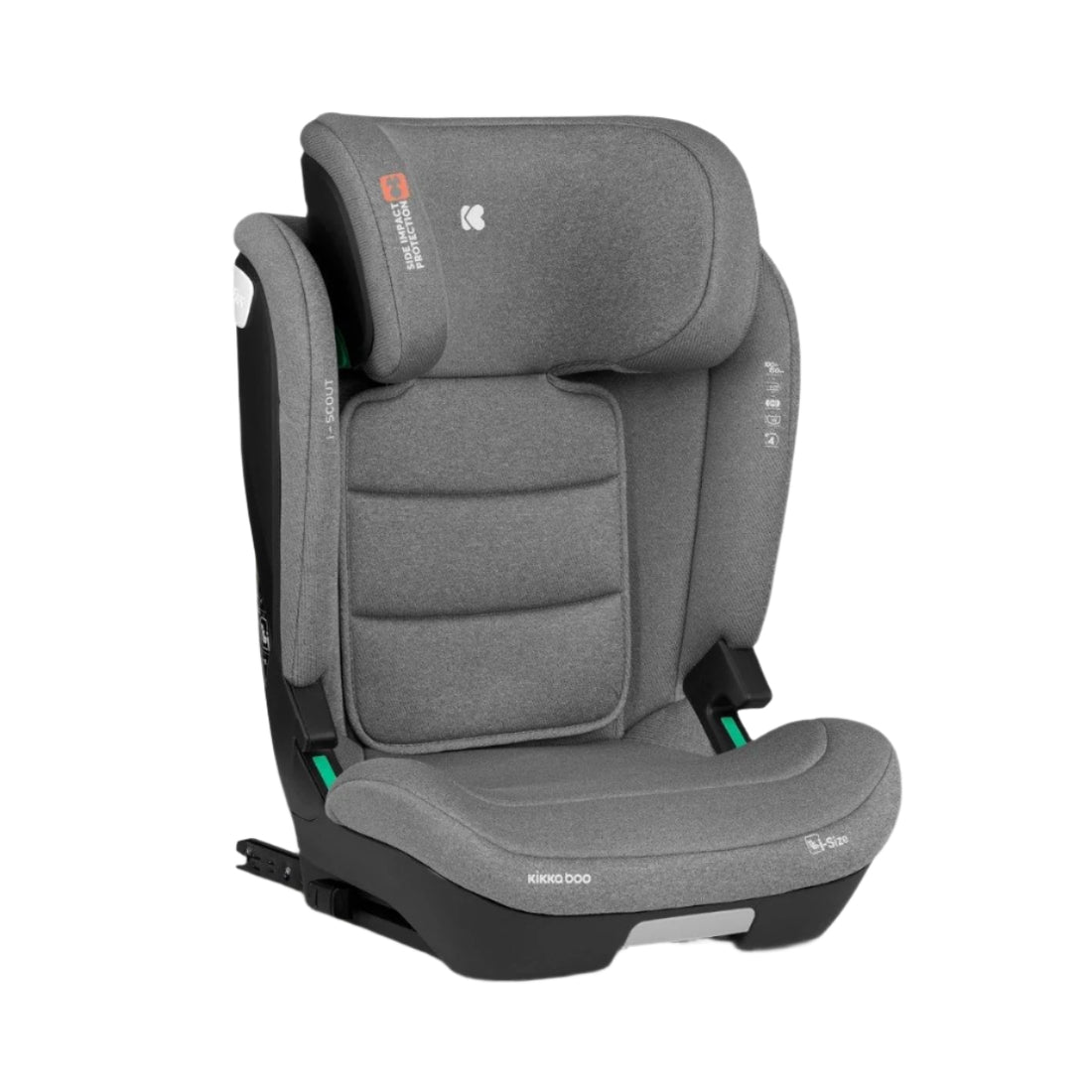 Kikkaboo I-Scout Light Grey Car Seat I-Size 100-150cm | Prenatal, Babies, Nusring, Cybex, Avent Car Seat