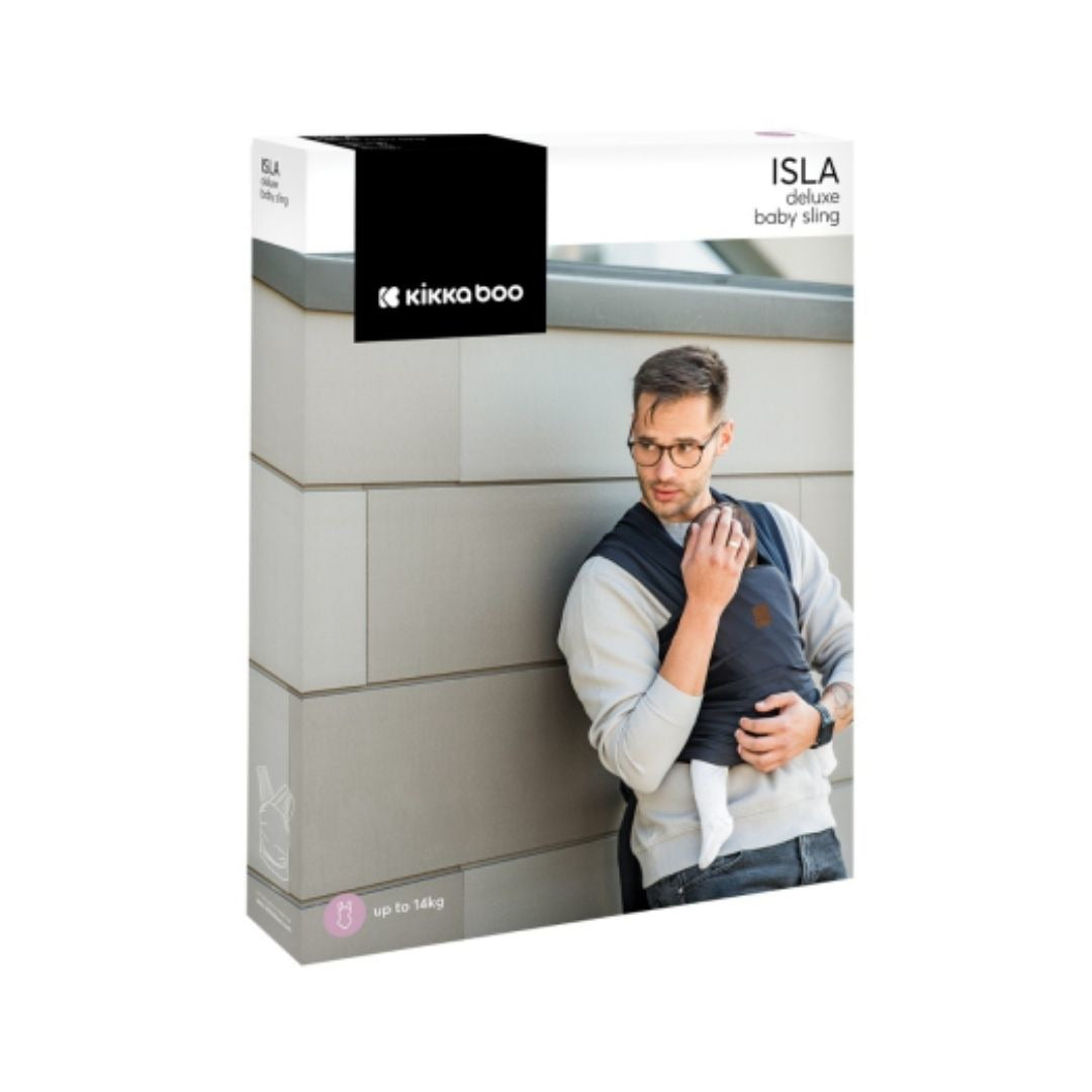 Kikkaboo Wrap Carrier Isla Black | Prenatal, Babies, Nusring, Cybex, Avent Wrap