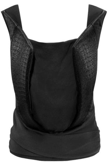 Cybex Yema TIE Leather Baby Carrier Stardust - Black | Prenatal, Babies, Nusring, Cybex, Avent Carrier