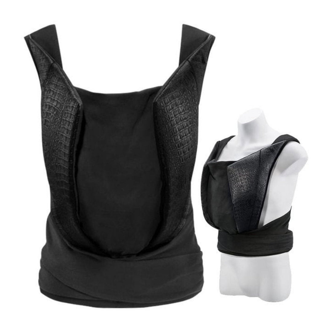 Cybex Yema TIE Leather Baby Carrier Stardust - Black | Prenatal, Babies, Nusring, Cybex, Avent Carrier