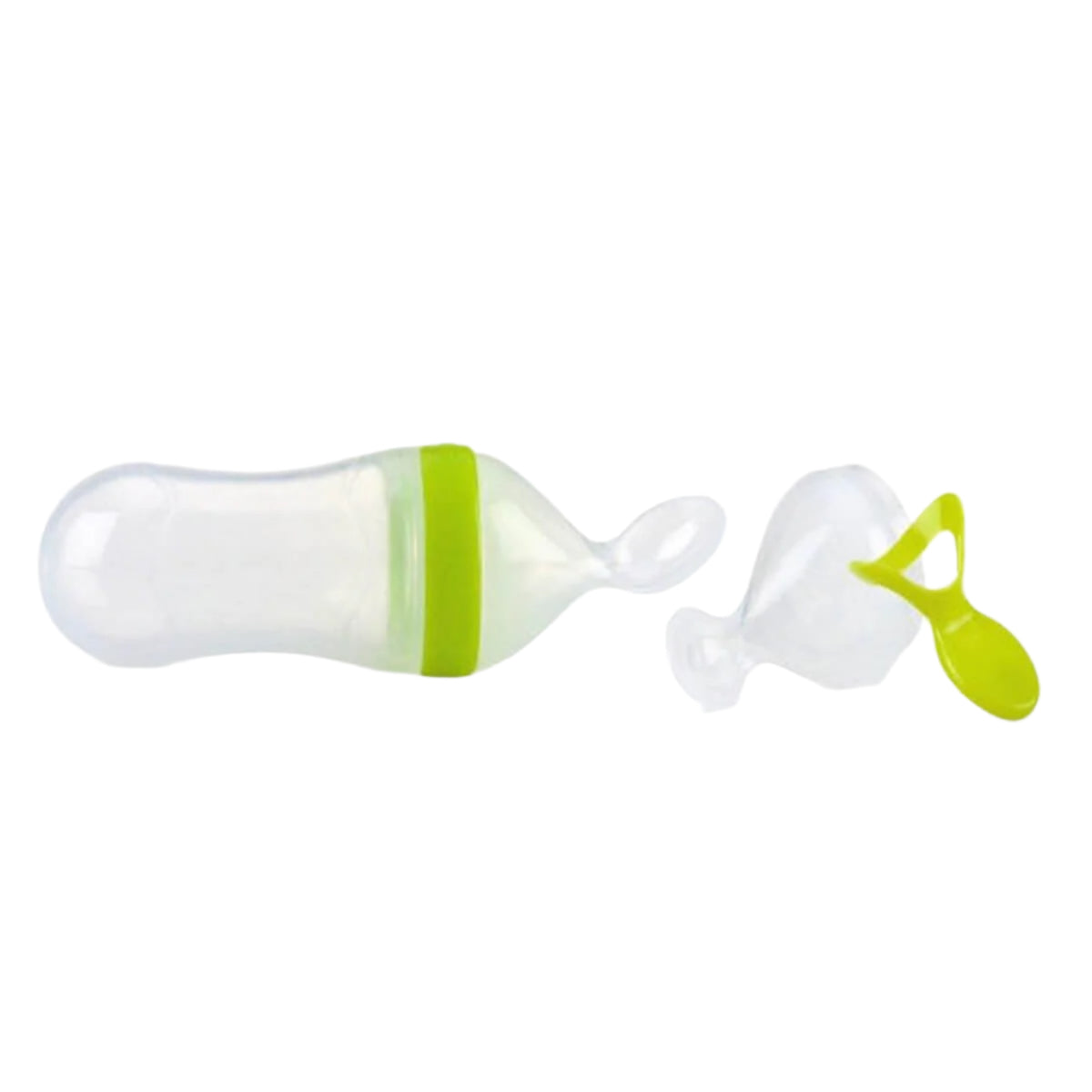 Nuby Silicone Squeeze Feeder with Cover Feeder with