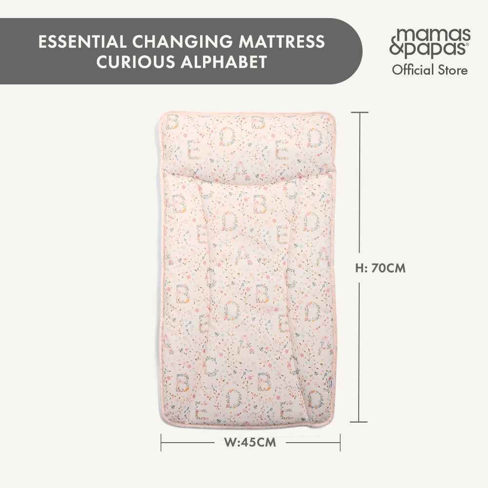 Mamas & Papas Essentials Changing Mat - Curious Alphabet | Prenatal, Babies, Nusring, Cybex, Avent Changing Mat
