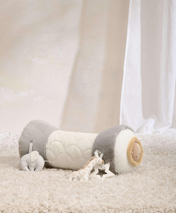 Mamas & Papas Welcome To The World Elephant Tummy Time Roll - Grey | Prenatal, Babies, Nusring, Cybex, Avent Tummy Time Mat