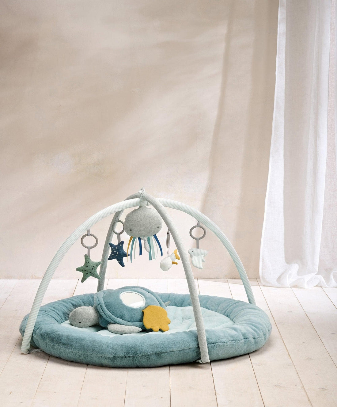 Mamas & Papas Welcome To The World Under The Sea Playmat - Blue | Prenatal, Babies, Nusring, Cybex, Avent Playmat & Gym