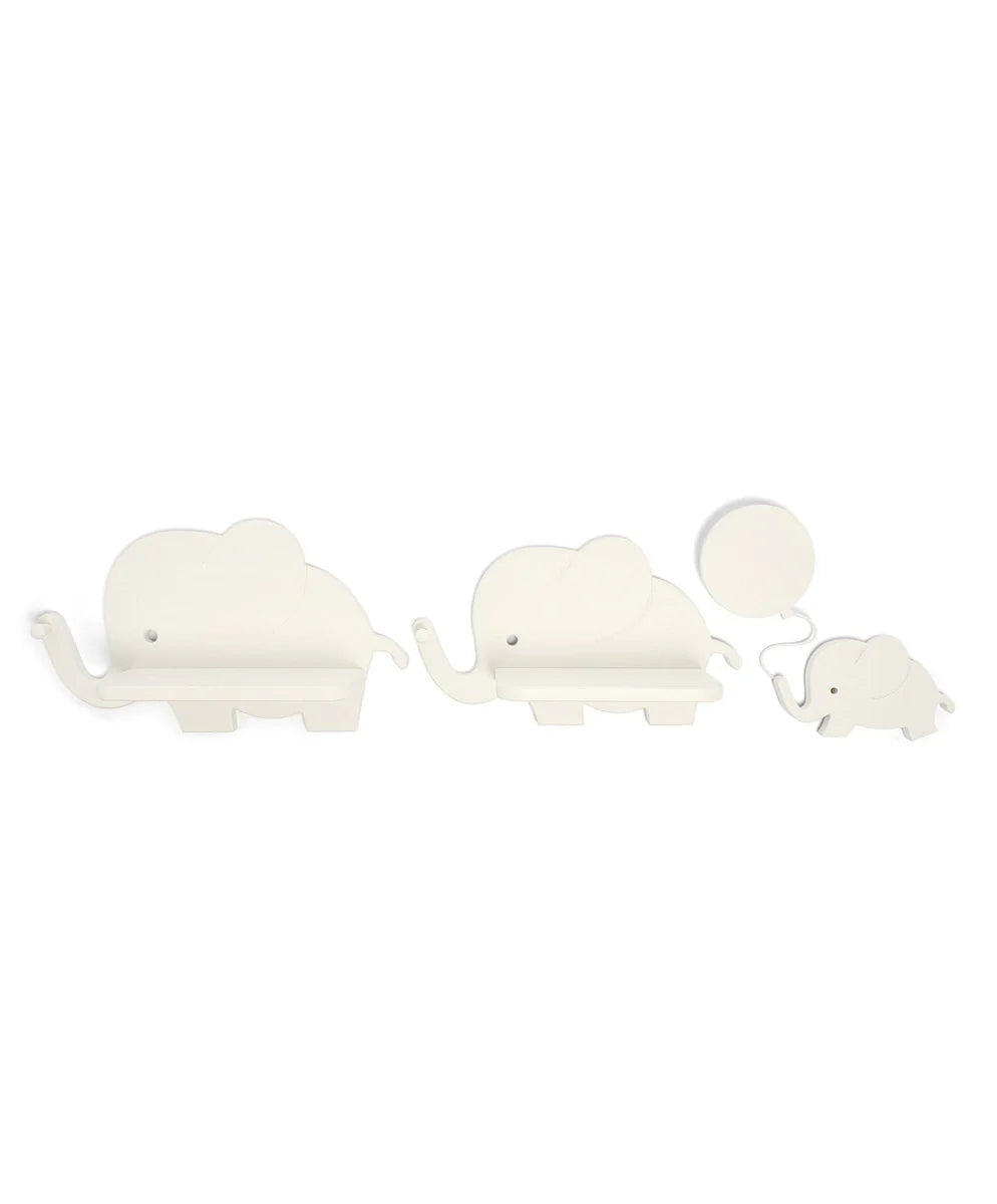 Mamas & Papas Elephant Shelves & Nightlight | Prenatal, Babies, Nusring, Cybex, Avent Nursery Decor