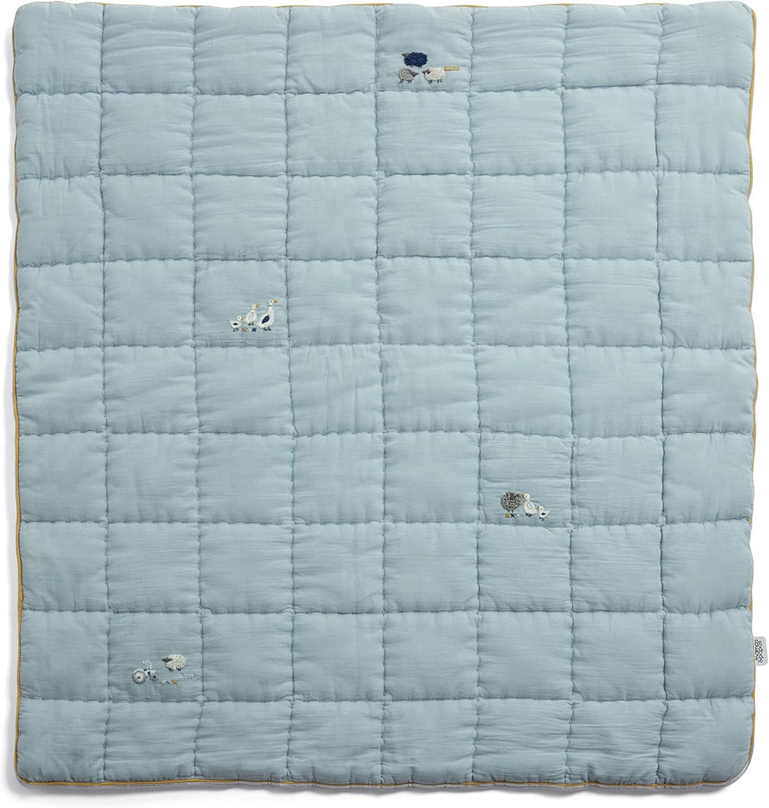Mamas & Papas Welcome To The World Quilt Bedding Cotbed - Blue | Prenatal, Babies, Nusring, Cybex, Avent Nursery Bedding