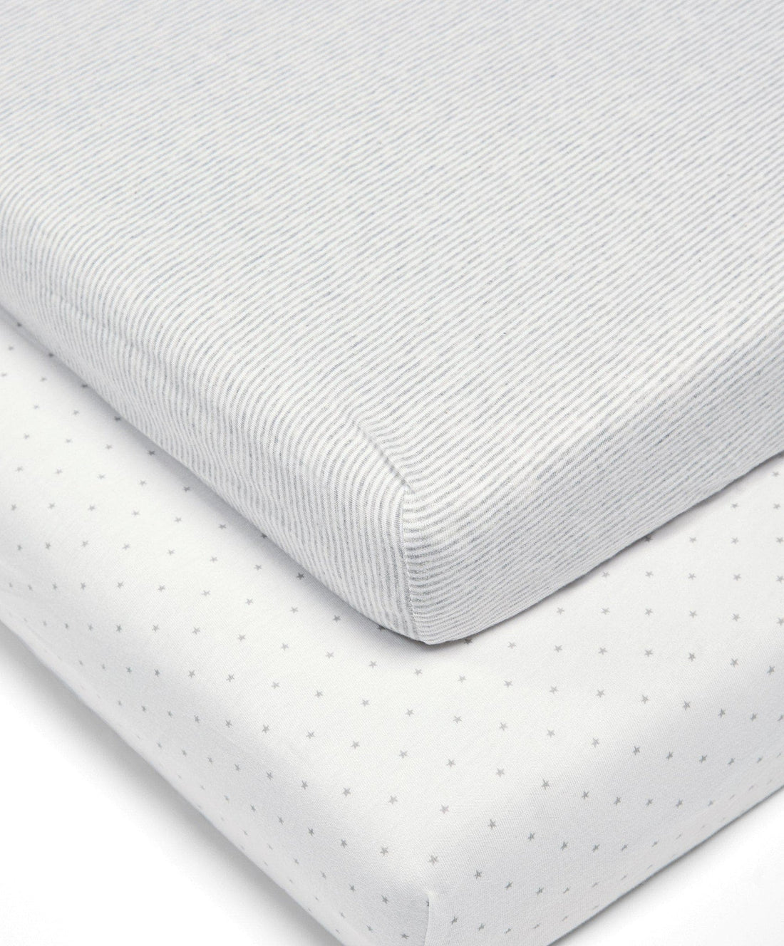 Mamas & Papas Cotbed Fitted Sheets - Welcome To The World Pack of 2 | Prenatal, Babies, Nusring, Cybex, Avent Bedding