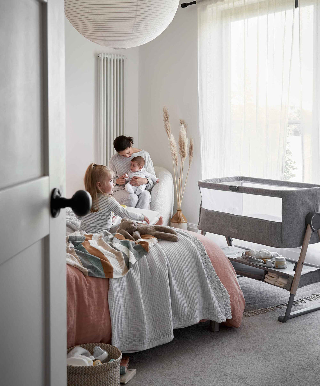 Mamas & Papas Bedside Crib - Grey | Prenatal, Babies, Nusring, Cybex, Avent Bedside Crib