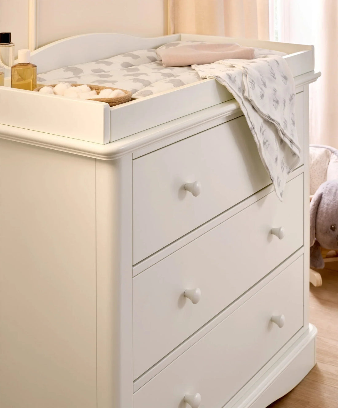 Mamas & Papas Flyn Dresser Changer - White Dresser