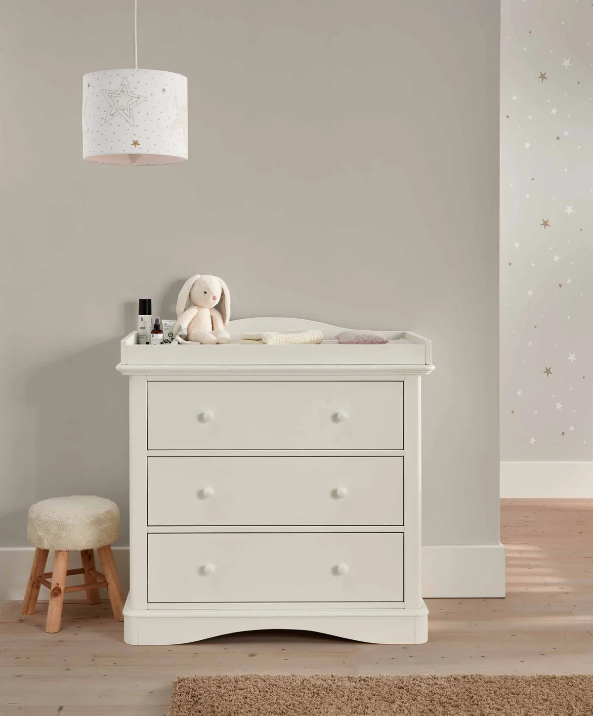Mamas & Papas Flyn Dresser Changer - White Dresser