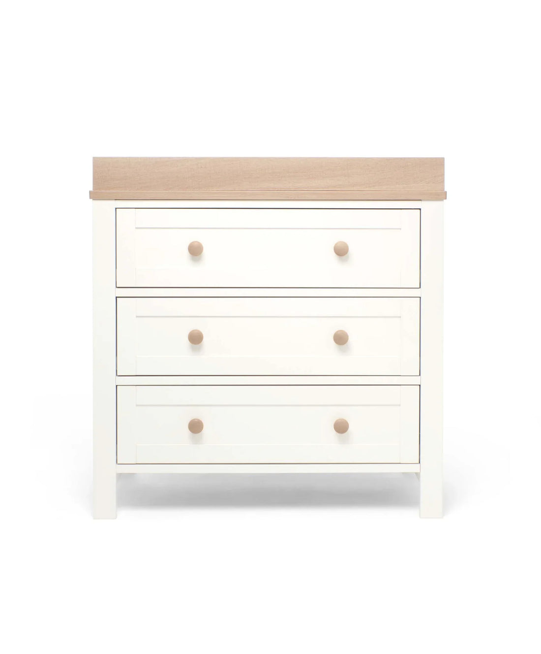 Mamas & Papas Wedmore Nursery Dresser Changer - White/Natural | Prenatal, Babies, Nusring, Cybex, Avent Dresser