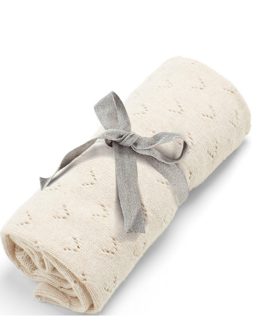 Mamas & Papas Knitted Blanket - Oat Pointelle | Prenatal, Babies, Nusring, Cybex, Avent Blanket