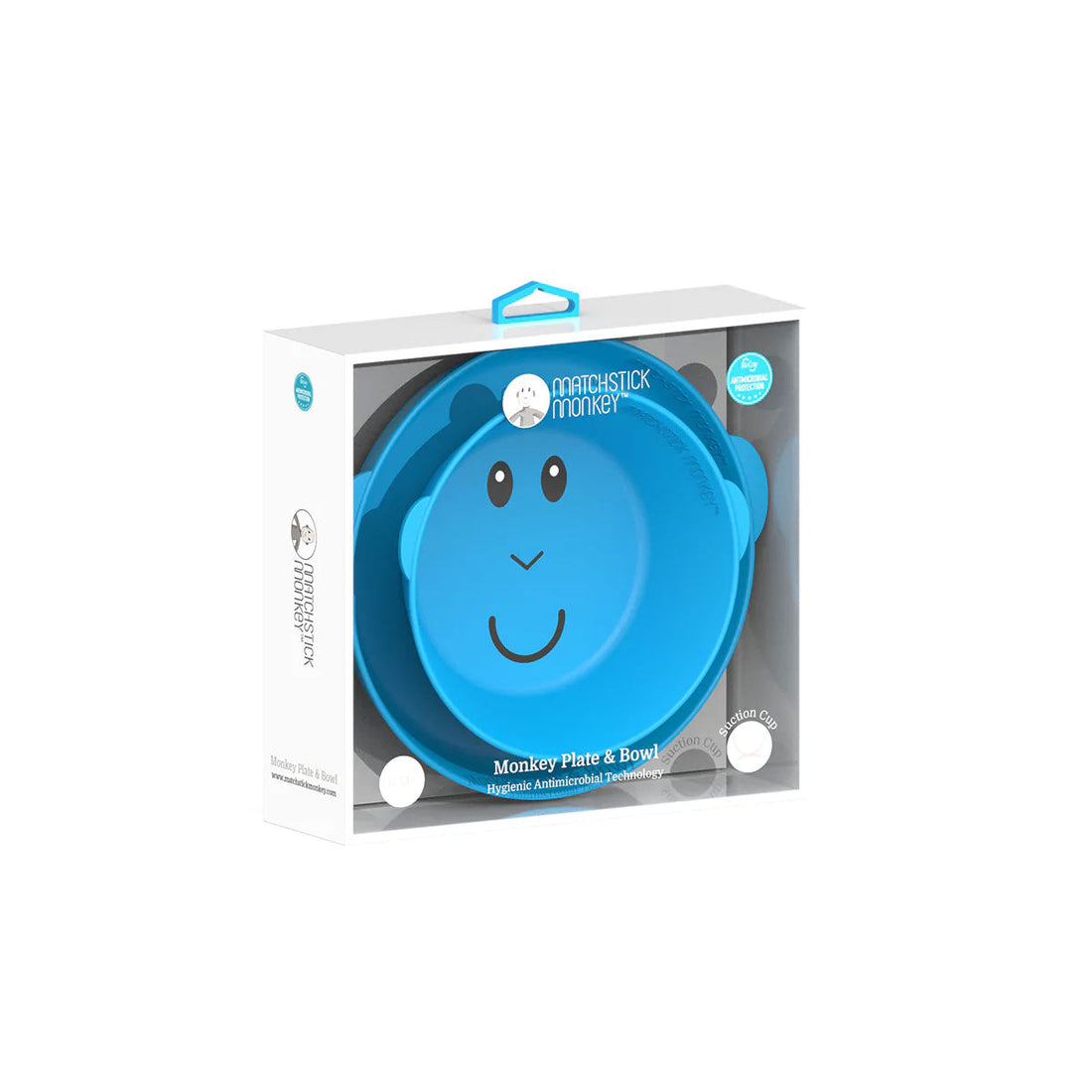 Matchstick Monkey Kids Dinner Set Plate & Bowl Pack of 2 | Prenatal, Babies, Nusring, Cybex, Avent Feeding Set