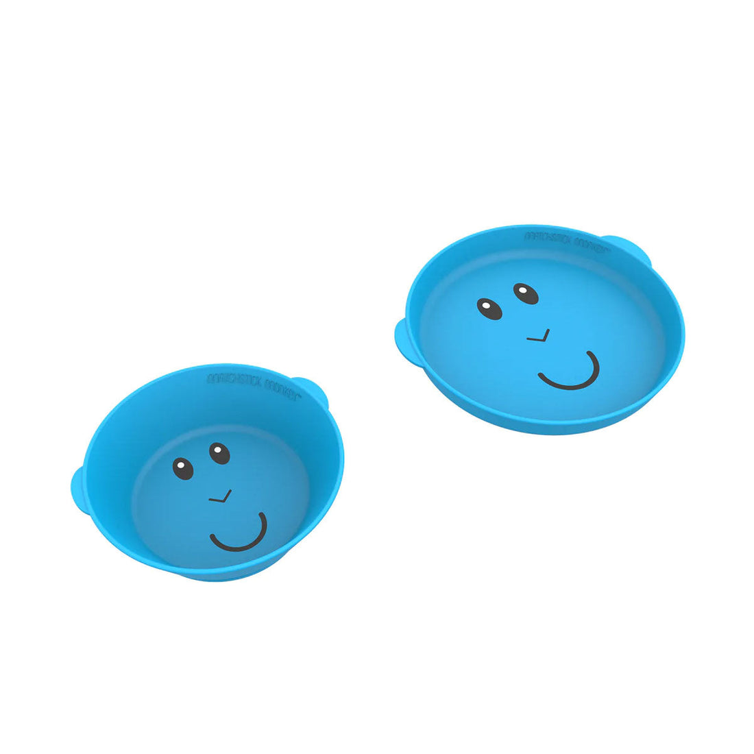 Matchstick Monkey Kids Dinner Set Plate & Bowl Pack of 2 | Prenatal, Babies, Nusring, Cybex, Avent Feeding Set