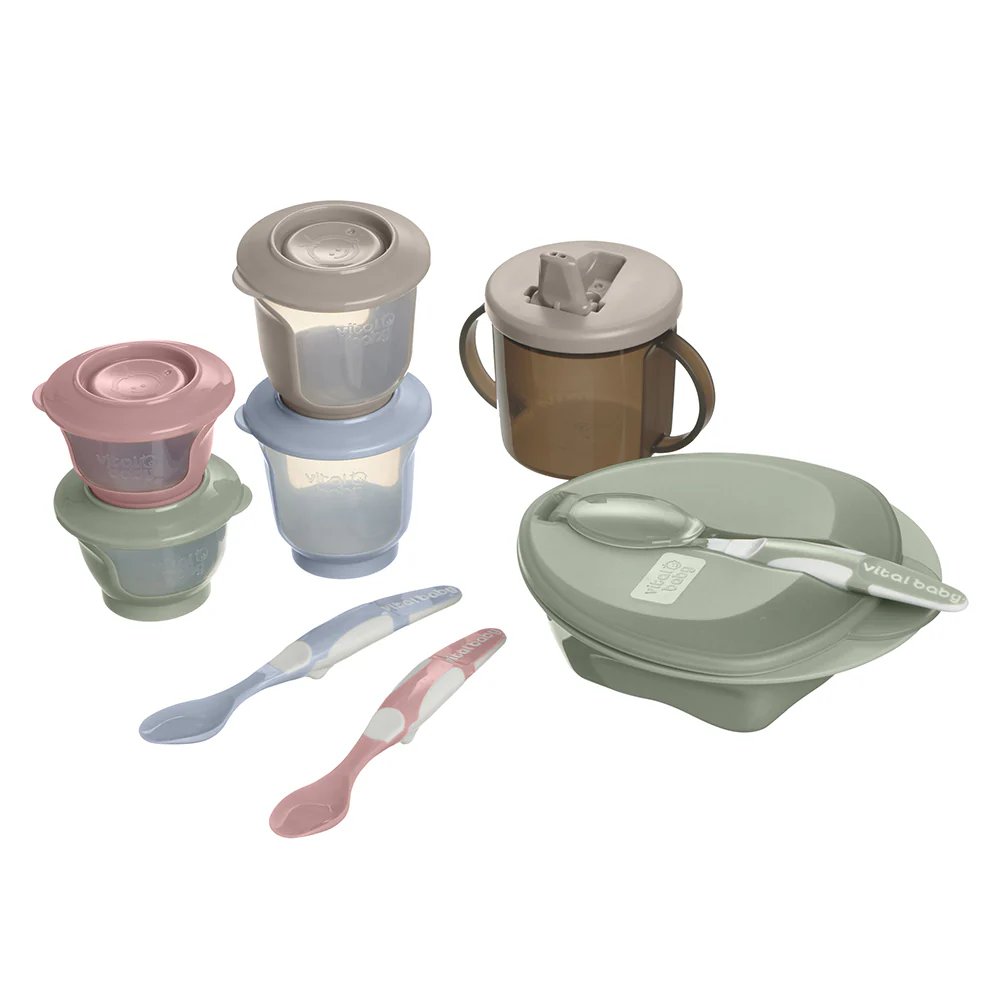Vital Baby Nourish Start Weaning Kit - Natural | Prenatal, Babies, Nusring, Cybex, Avent Feeding Set
