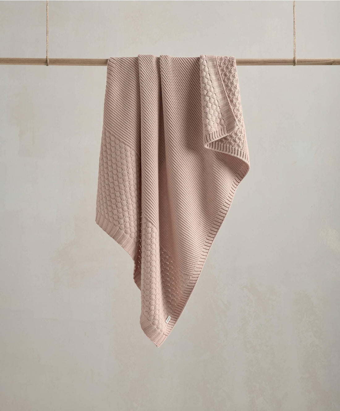 Mamas & Papas Welcome To The World Seedling Knitted Blanket - Pink | Prenatal, Babies, Nusring, Cybex, Avent Blanket