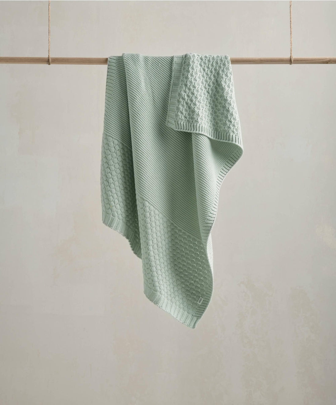 Mamas & Papas Welcome To The World Seedling Knitted Blanket - Blue/Green | Prenatal, Babies, Nusring, Cybex, Avent Blanket