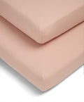 Mamas & Papas Cotton Essentials Cotbed Fitted Sheets Pack of 2 Terracotta | Prenatal, Babies, Nusring, Cybex, Avent Nursery Bedding