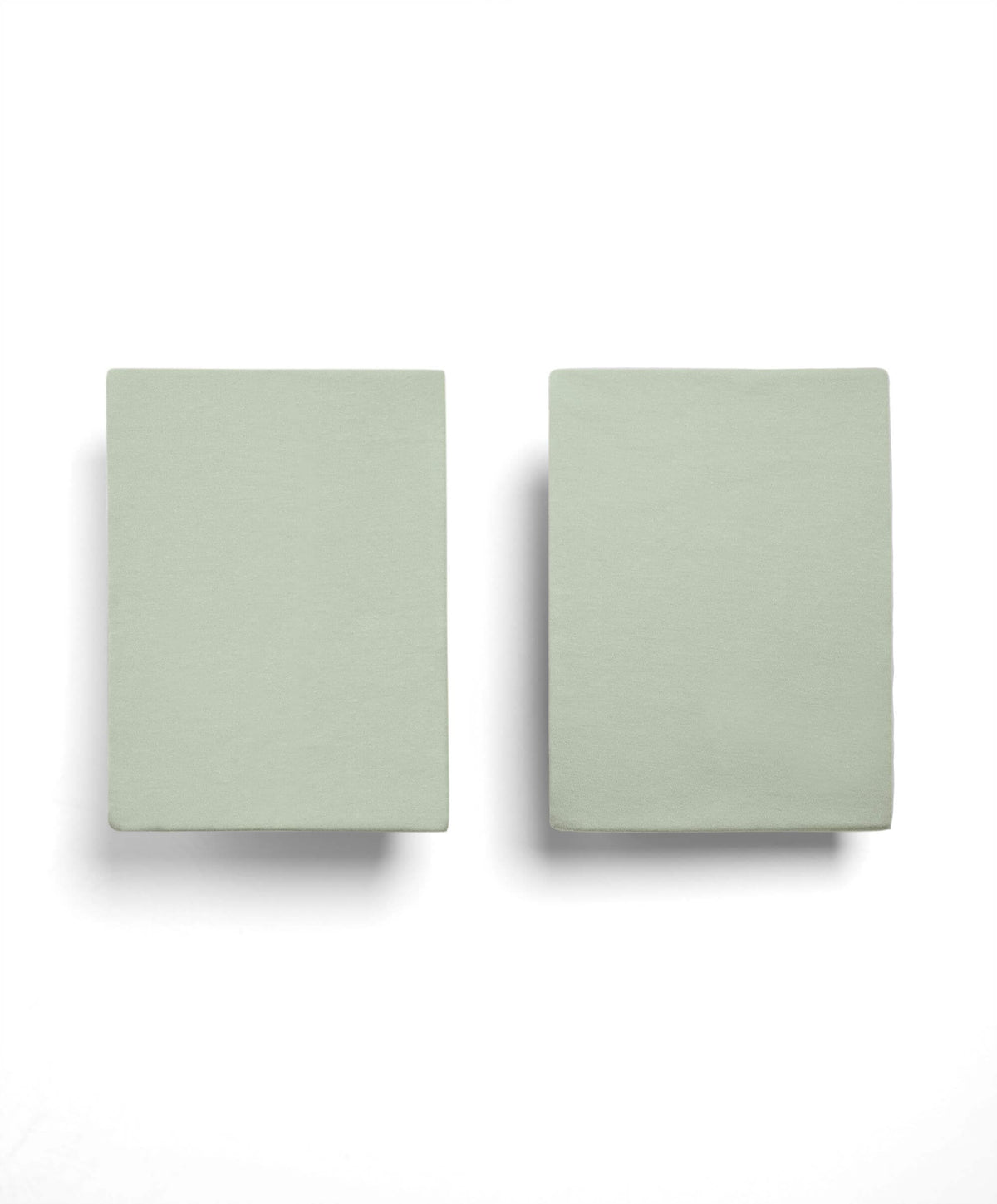 Mamas & Papas Cotton Essentials Cotbed Fitted Sheets Pack of 2 - Sage | Prenatal, Babies, Nusring, Cybex, Avent Nursery Bedding
