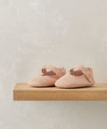 Mamas & Papas Scallop Pram Shoes - Pink Pram Shoe