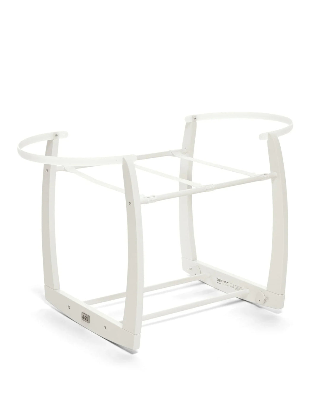Mamas & Papas Rocking Moses Basket Stand - White Moses Stand