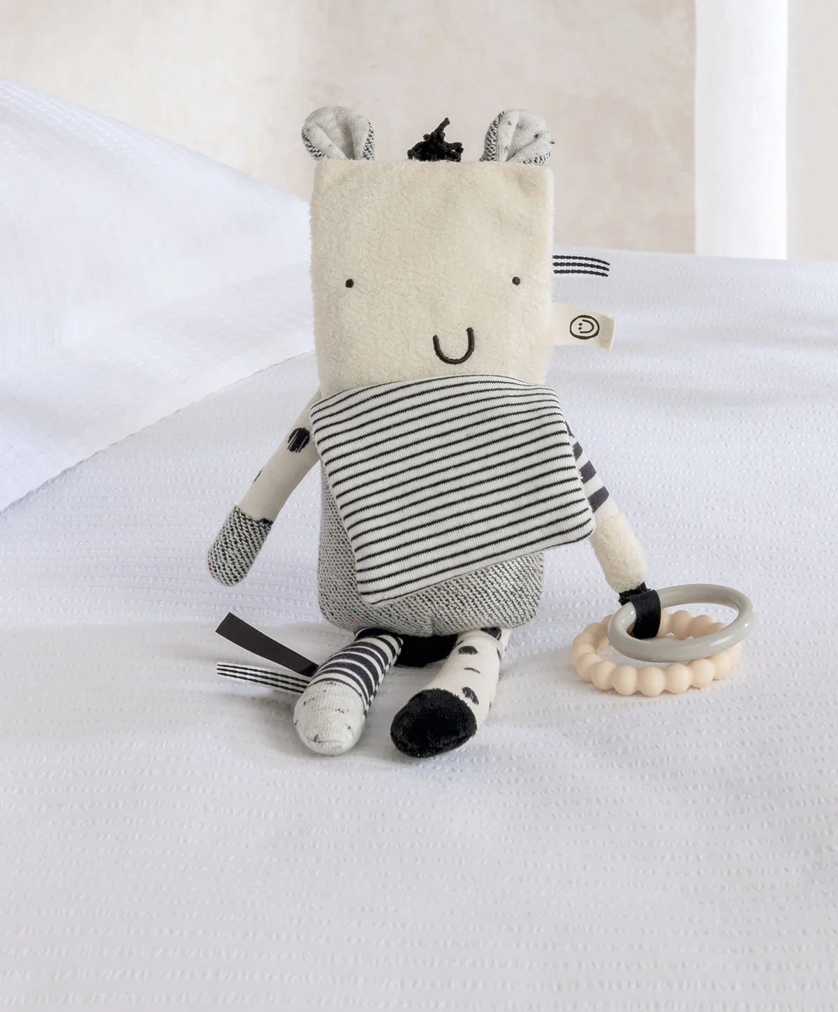 Mamas & Papas Mamas & Papas x Another Fox Zebra Activity Toy Soft Toy