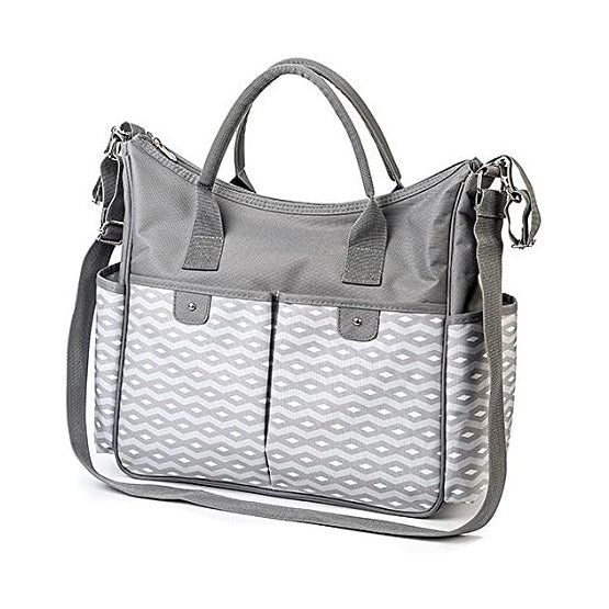 Babyono Basic So City Diaper Bag Grey | Prenatal, Babies, Nusring, Cybex, Avent Diaper Bag