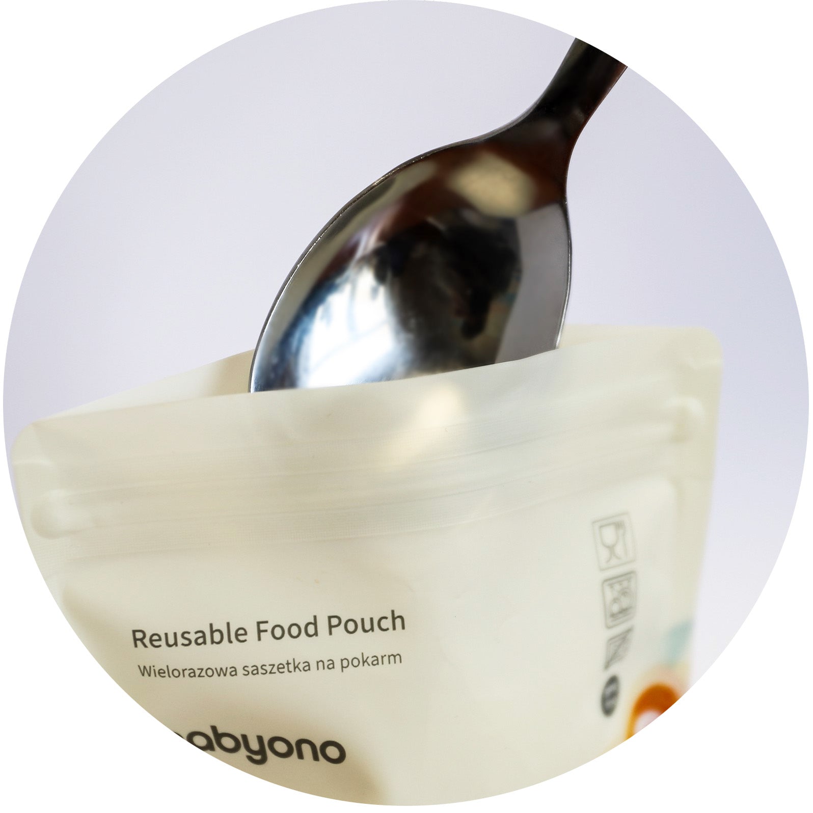 Babyono Reusable Food Sachets 150ml Pack of 5 | Prenatal, Babies, Nusring, Cybex, Avent Sachets
