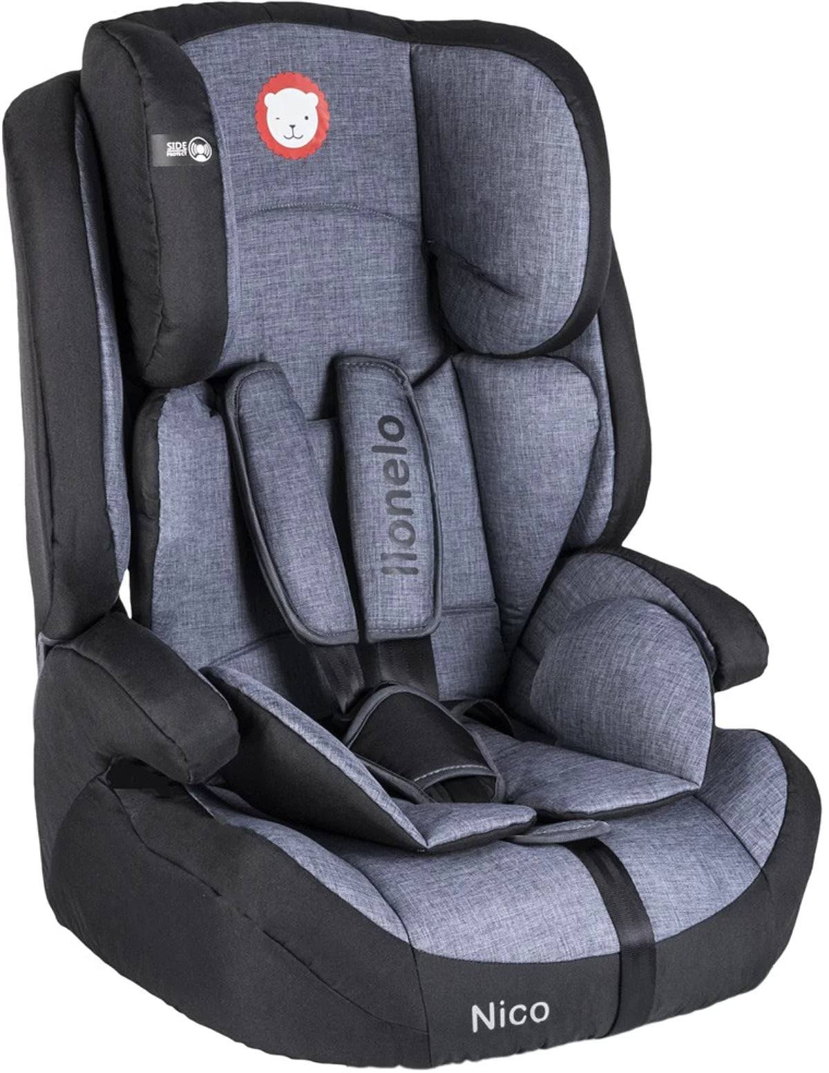Lionelo Nico Car Seat Black Group 0123 USA, Lebanon