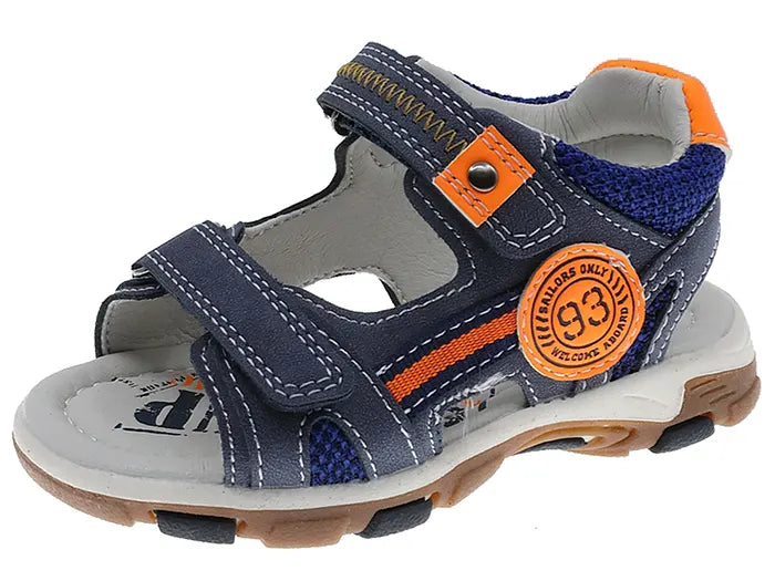 Beppi Casual Sandal Navy / Orange | Prenatal, Babies, Nusring, Cybex, Avent Sandal