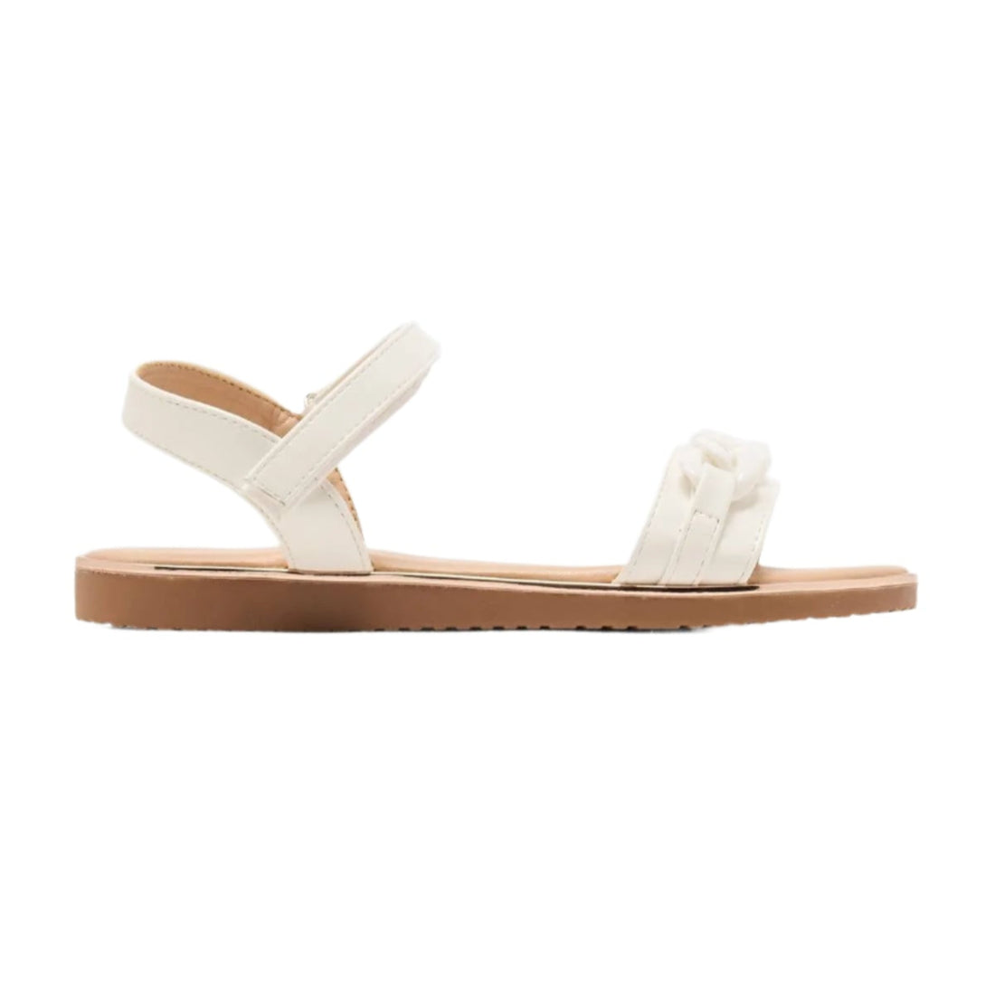 Beppi White Strappy Sandal Sandal USA, Lebanon