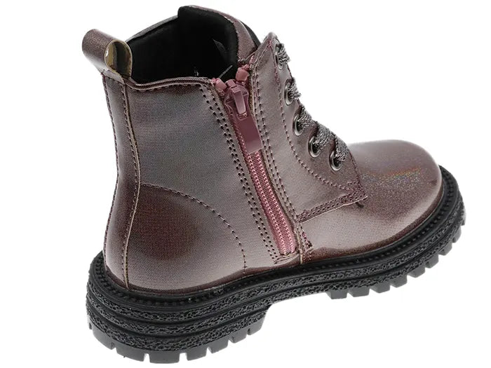 Beppi Children's High boot in synthetic leather Pale Rose Boot