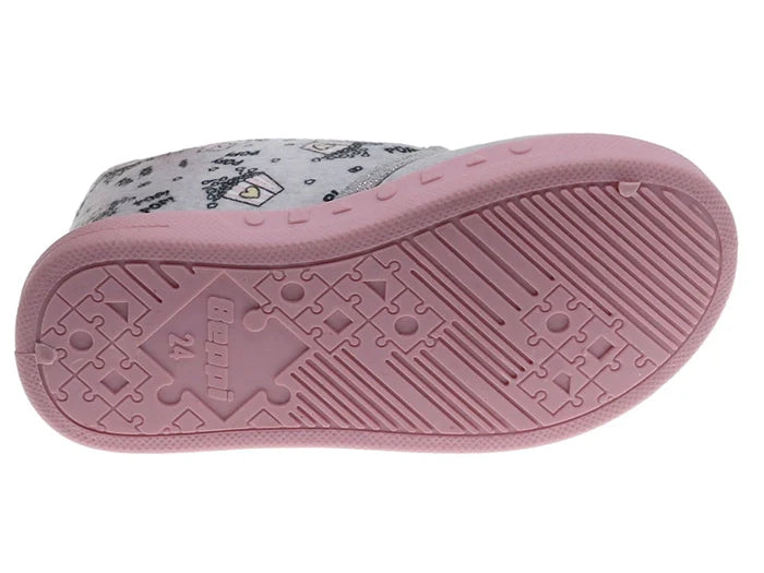 Beppi Baby slippers with Dog print Indoor Shoe