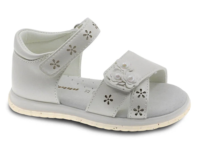 Beppi White Floral Casual Sandal Sandal, USA international shipping, lebanon, babies