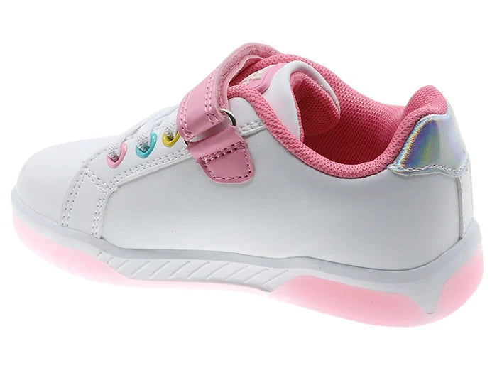 Beppi Pink & White Lighting Shoes Lighting Shoes, USA international shipping, lebanon, babies