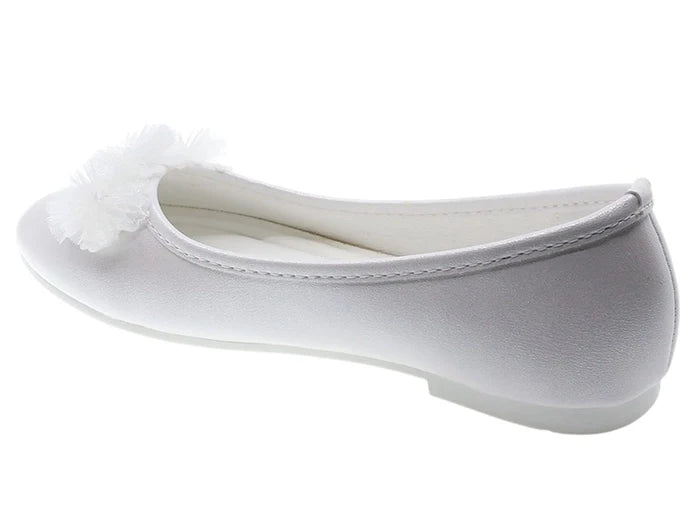Beppi Leather Juvenil Off White Ballerina ballerina , USA international shipping, lebanon, babies